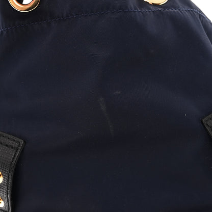 Burberry Nylon Medium Crossbody Rucksack Backpack Ink Blue 11 of 11