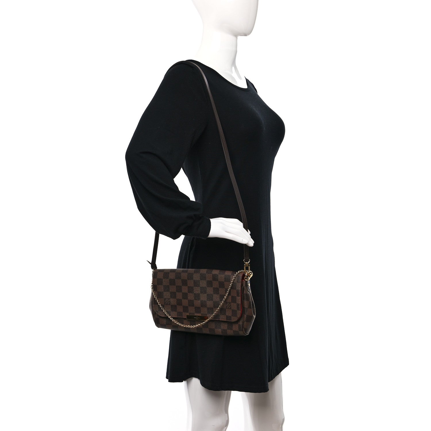 Louis Vuitton Damier Ebene Favorite MM 2 of 8