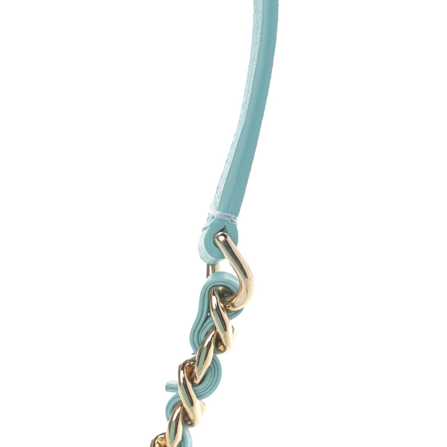 Goatskin Quilted Small Casual Trip Camera Case Light Blue