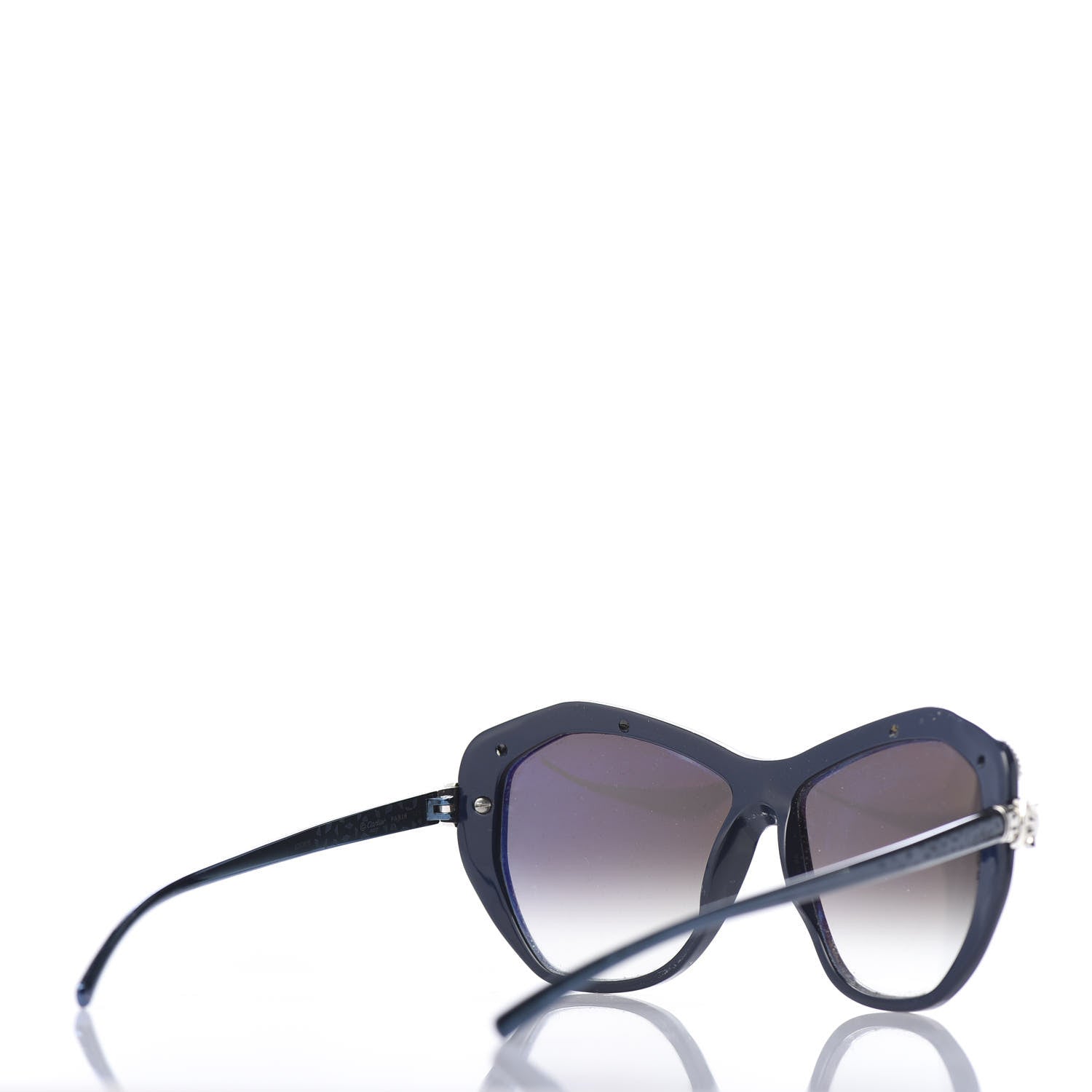 Cartier Panthere Wild De Sunglasses Blue 4 of 10