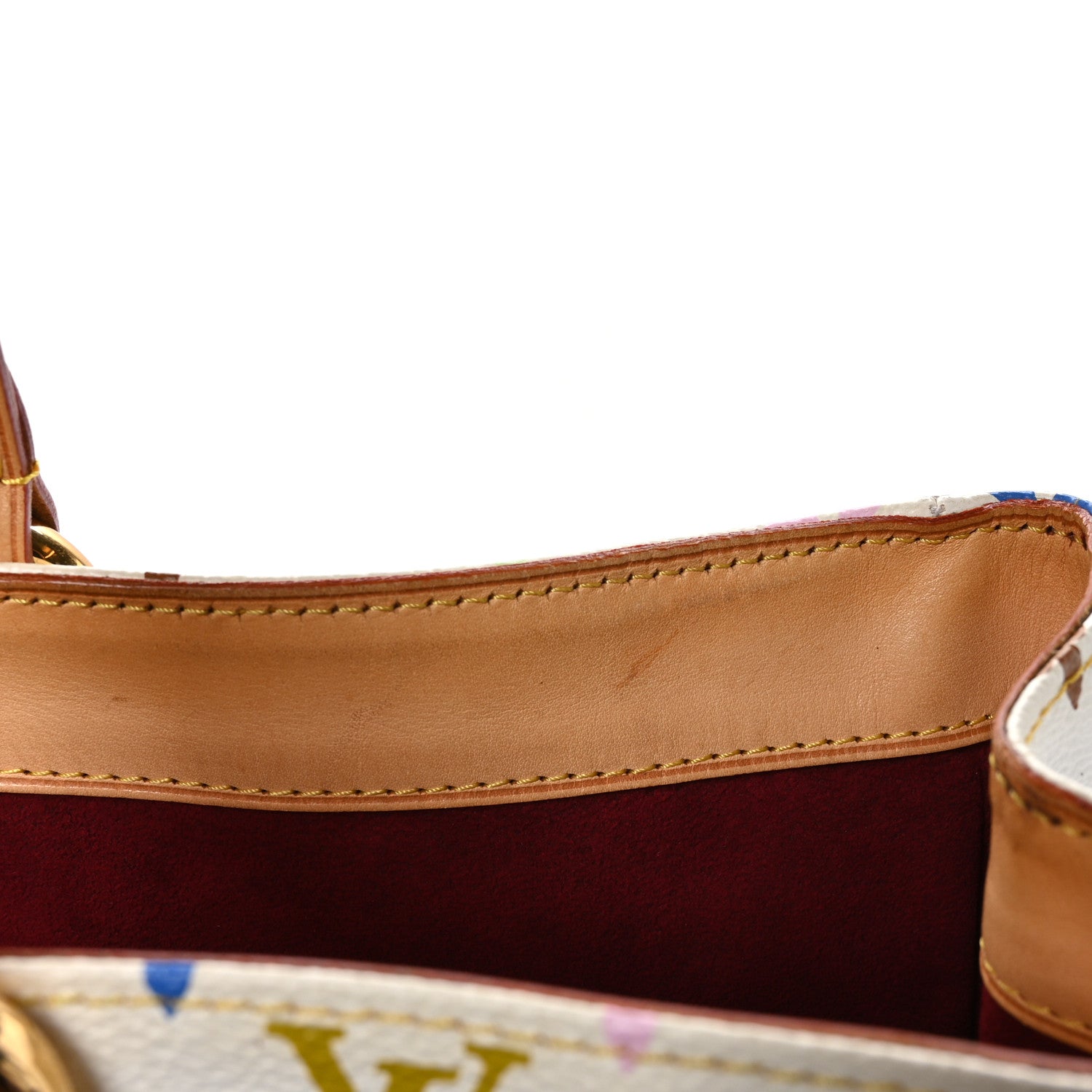 Louis Vuitton Monogram Multicolor Aurelia GM White 11 of 12