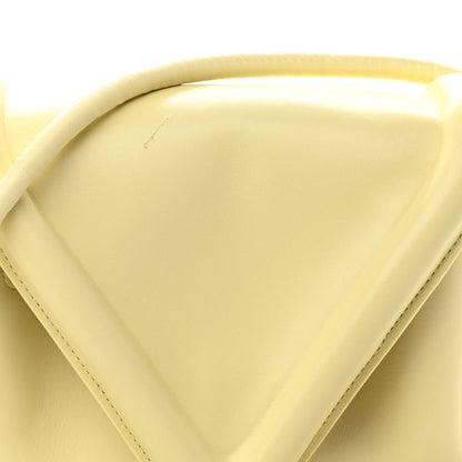 Bottega Veneta Lambskin Small Beak Triangle Flap Shoulder Bag Ice Cream 10 of 10