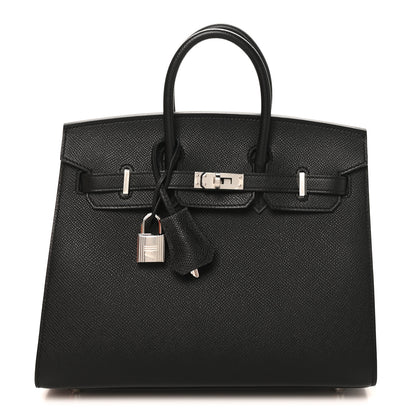 Hermes Epsom Birkin Sellier 25 Black 1 of 11