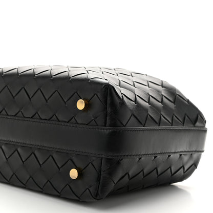 Bottega Veneta Calfskin Nappa Intrecciato Mini Wallace Black 10 of 10