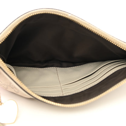 Gucci Guccissima Heart Wristlet Off White 5 of 7