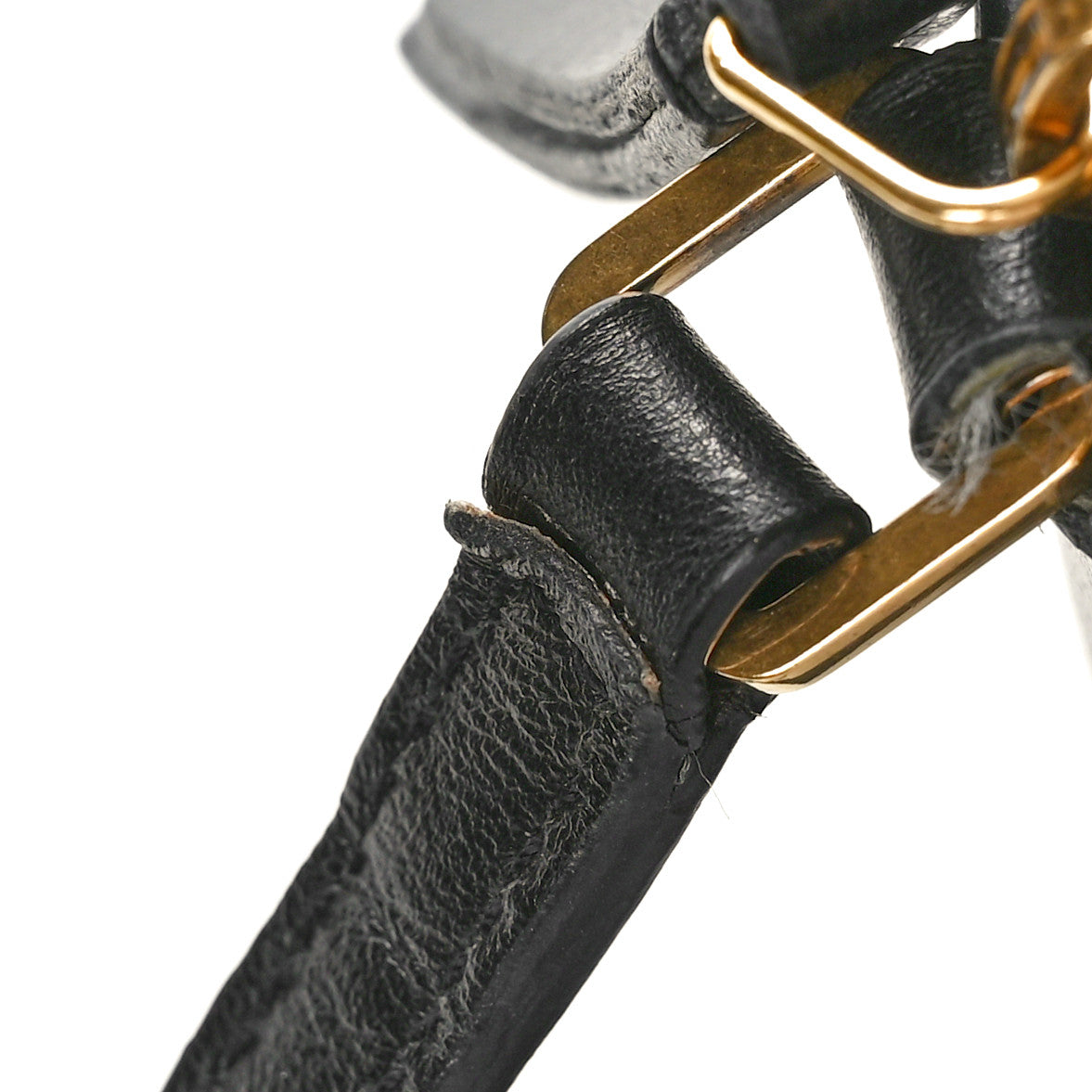 Calfskin Matelasse Monogram Lou Camera Bag Black