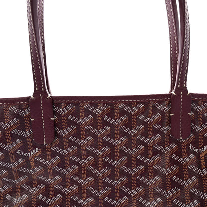 Goyard Goyardine Sac Hardy Pet Carrier PM Burgundy 8 of 10