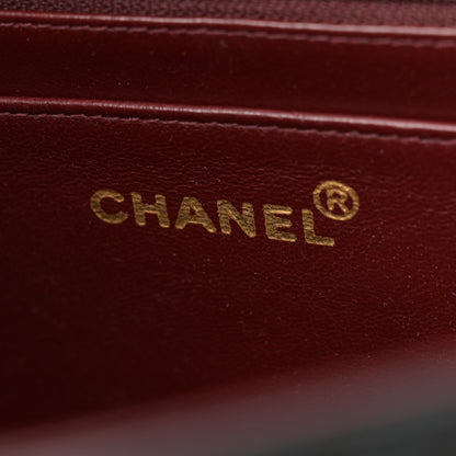 Chanel Lambskin Quilted XL Jumbo Single Flap Black 6 of 11
