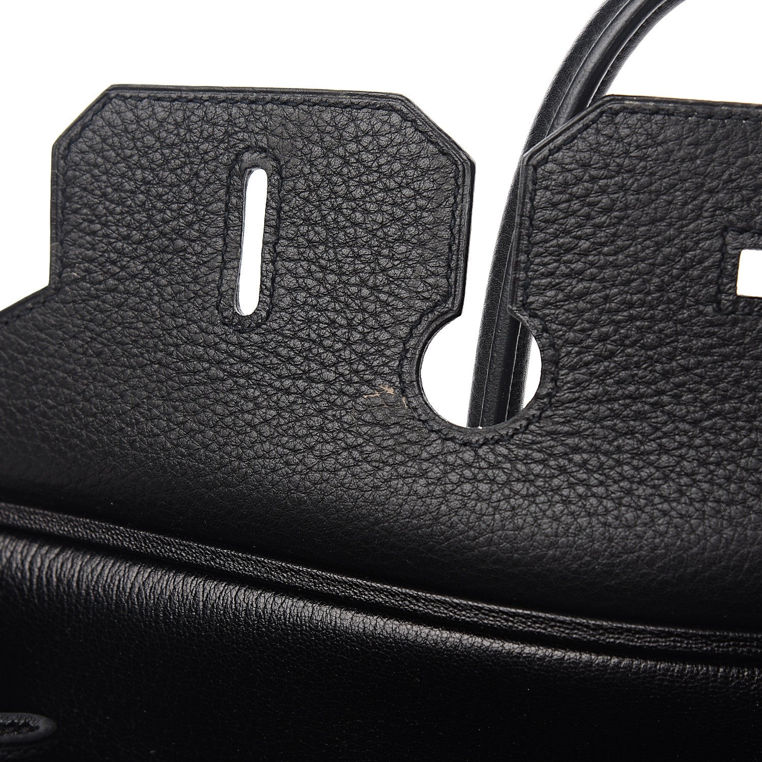 Hermes Taurillon Clemence Birkin 35 Black 26 of 32