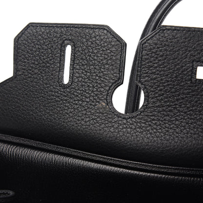 Hermes Taurillon Clemence Birkin 35 Black 26 of 32