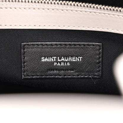 Saint Laurent Calfskin Small Manhattan Shopper Tote Granite 6 of 11