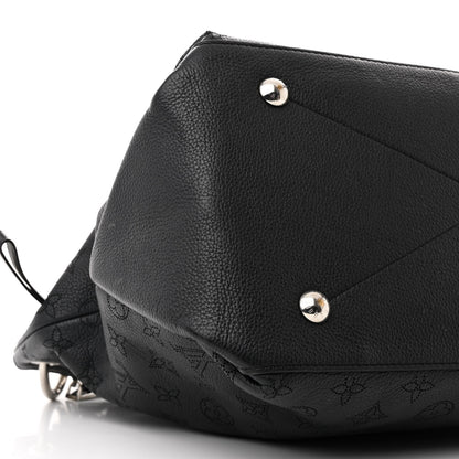 Louis Vuitton Mahina Beaubourg Hobo MM Black 8 of 9