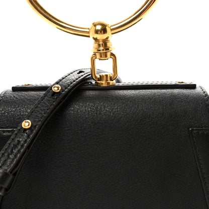 Chloe Calfskin Small Nile Bracelet Bag Black 7 of 9