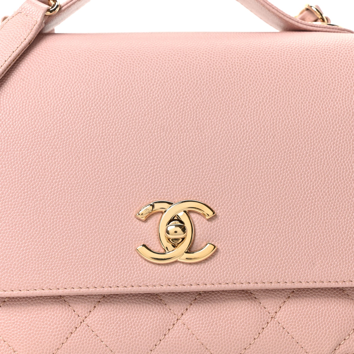Chanel Caviar Quilted Small Business Affinity Flap Light Pink 8 of 10