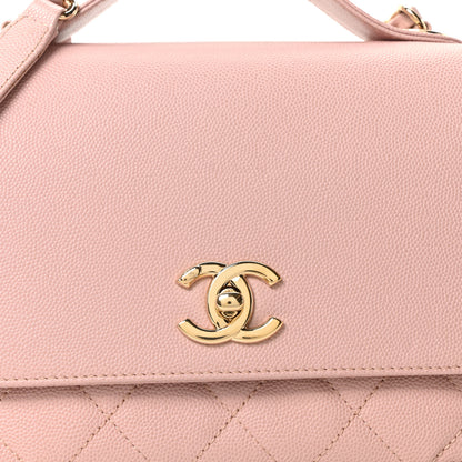 Chanel Caviar Quilted Small Business Affinity Flap Light Pink 8 of 10