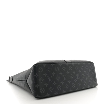 Louis Vuitton Monogram Eclipse Saumur Tote Black 4 of 11