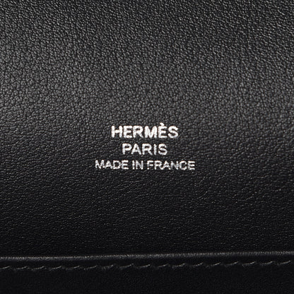 Hermes Swift Kelly Pochette Clutch Black 6 of 9