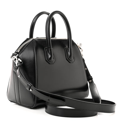 Givenchy Shiny Lord Calfskin Mini Antigona Black 3 of 10