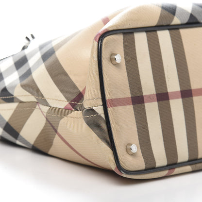 Burberry Supernova Check Tote Black 11 of 15