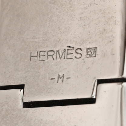 Hermes Enamel Wide Clic Clac H Bracelet GM White 5 of 5