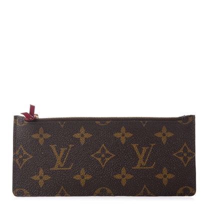 Louis Vuitton Monogram Josephine Wallet Zippered Insert Fuchsia 1 of 7