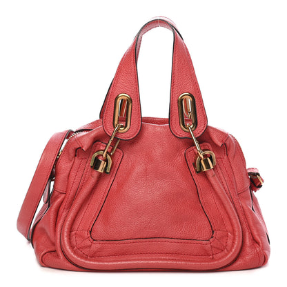 Chloe Calfskin Small Paraty Scarlet Red 1 of 10