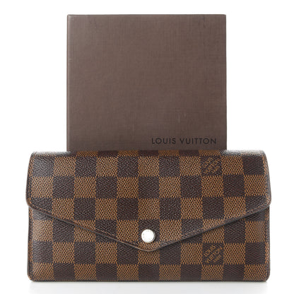 Louis Vuitton Damier Ebene Sarah Wallet NM 7 of 7
