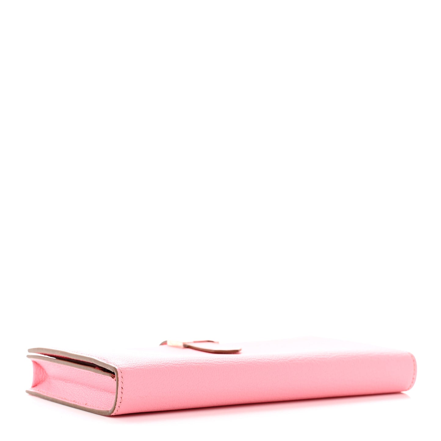 Chevre Mysore Bearn Gusset Wallet Rose Confetti