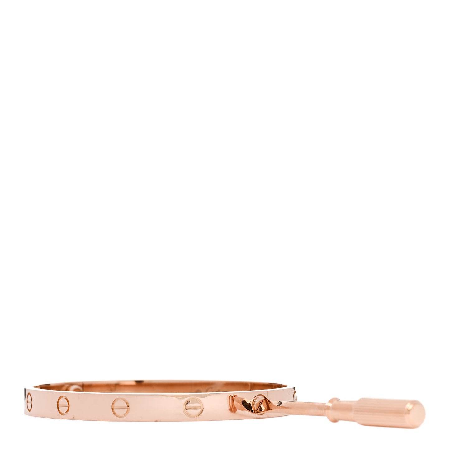 18K Pink Gold LOVE Bracelet 19