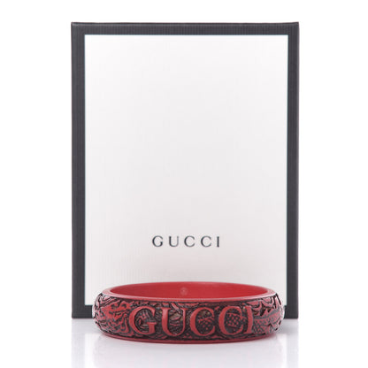 Gucci Resin Flora Bracelet Red 6 of 6