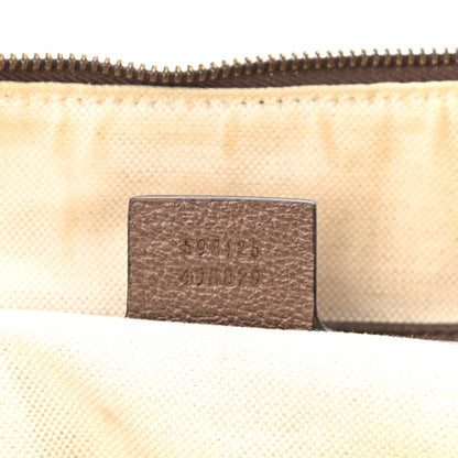 Gucci GG Supreme Monogram Web Small Ophidia Half Moon Hobo Brown 7 of 8