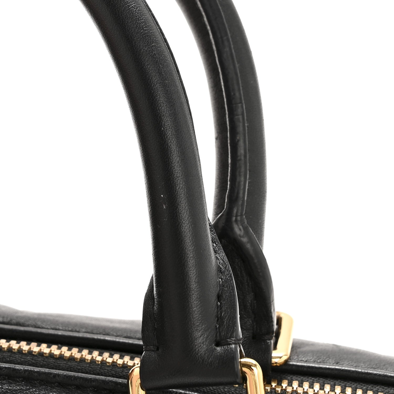 Louis Vuitton Lambskin Embossed Monogram Speedy 22 Bandouliere Black 12 of 12
