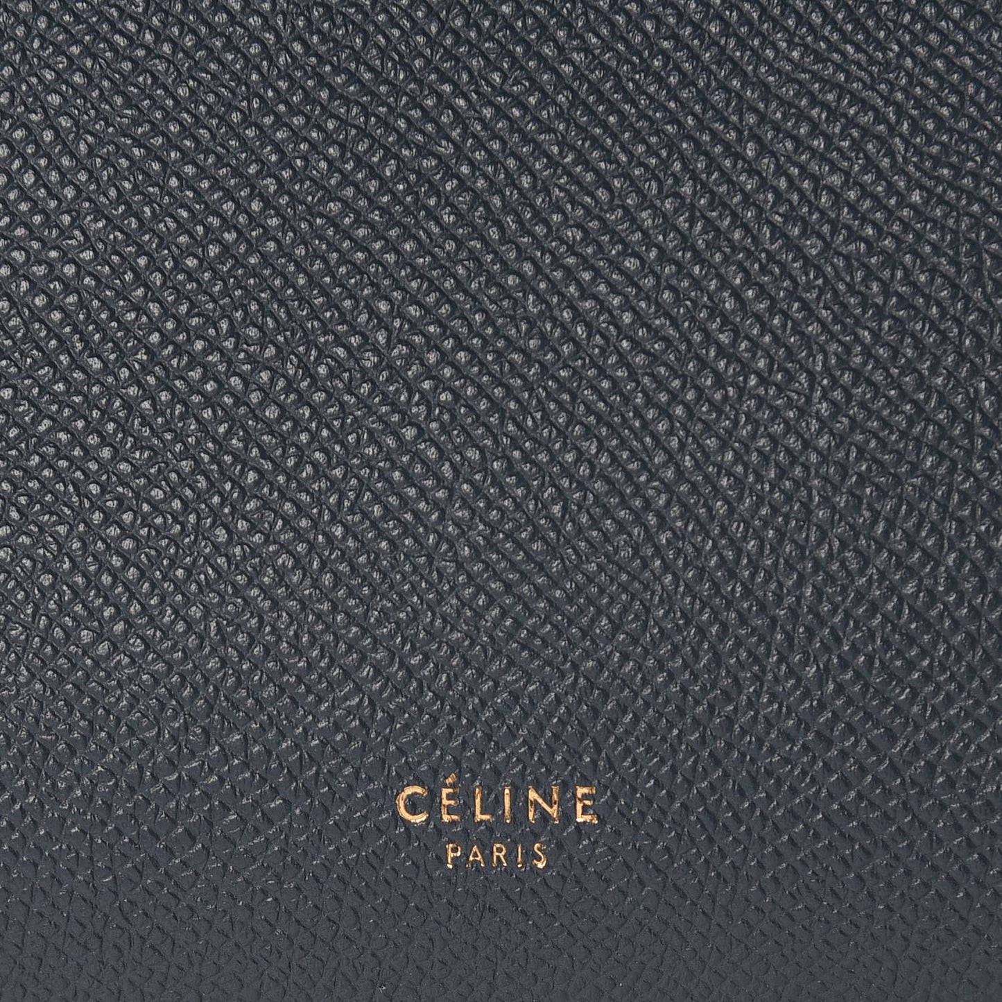 Baby Grained Calfskin Micro Belt Bag Slate