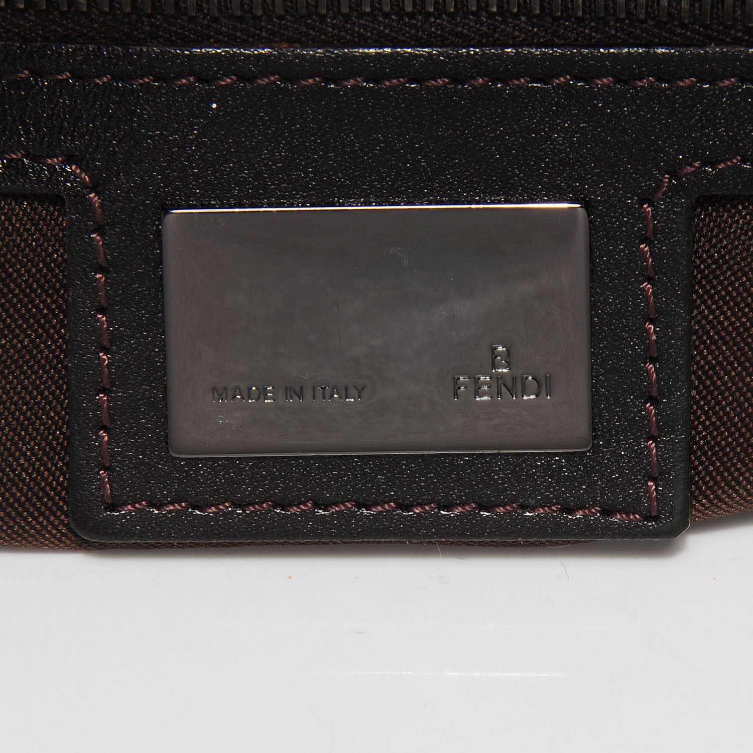 Fendi Zucchino Mama Baguette Tobacco 5 of 7