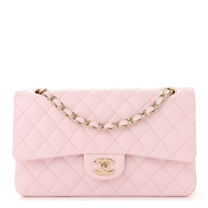 Chanel Caviar Quilted Medium Double Flap Light Pink 1 of 10