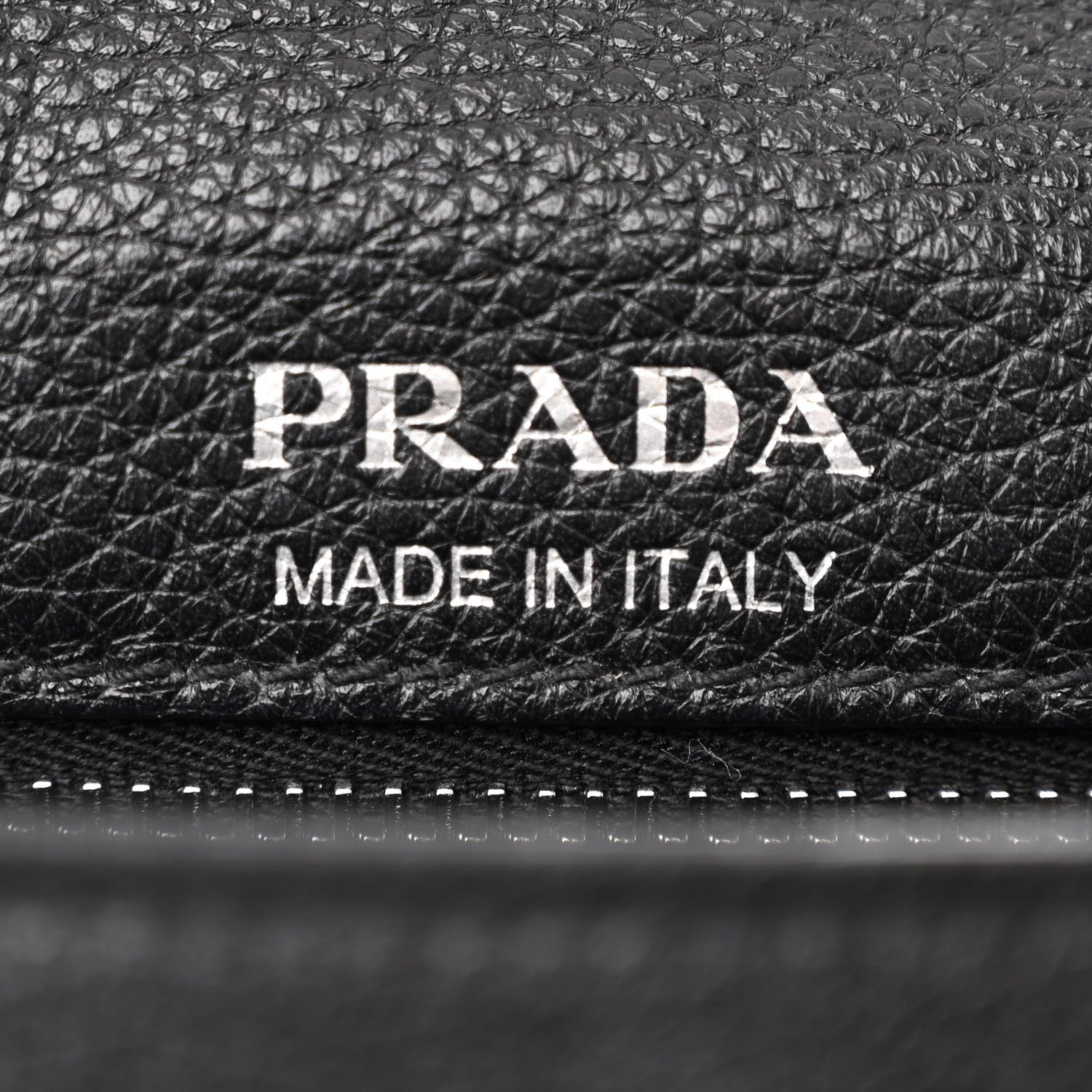 Prada Vitello Daino Soft Flap Crossbody Black 6 of 10