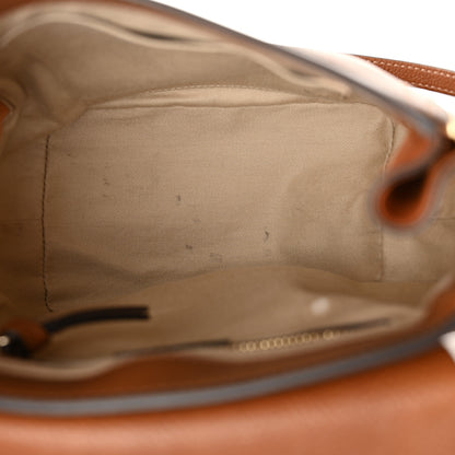Chloe Suede Calfskin Medium Faye Backpack Tan 5 of 13