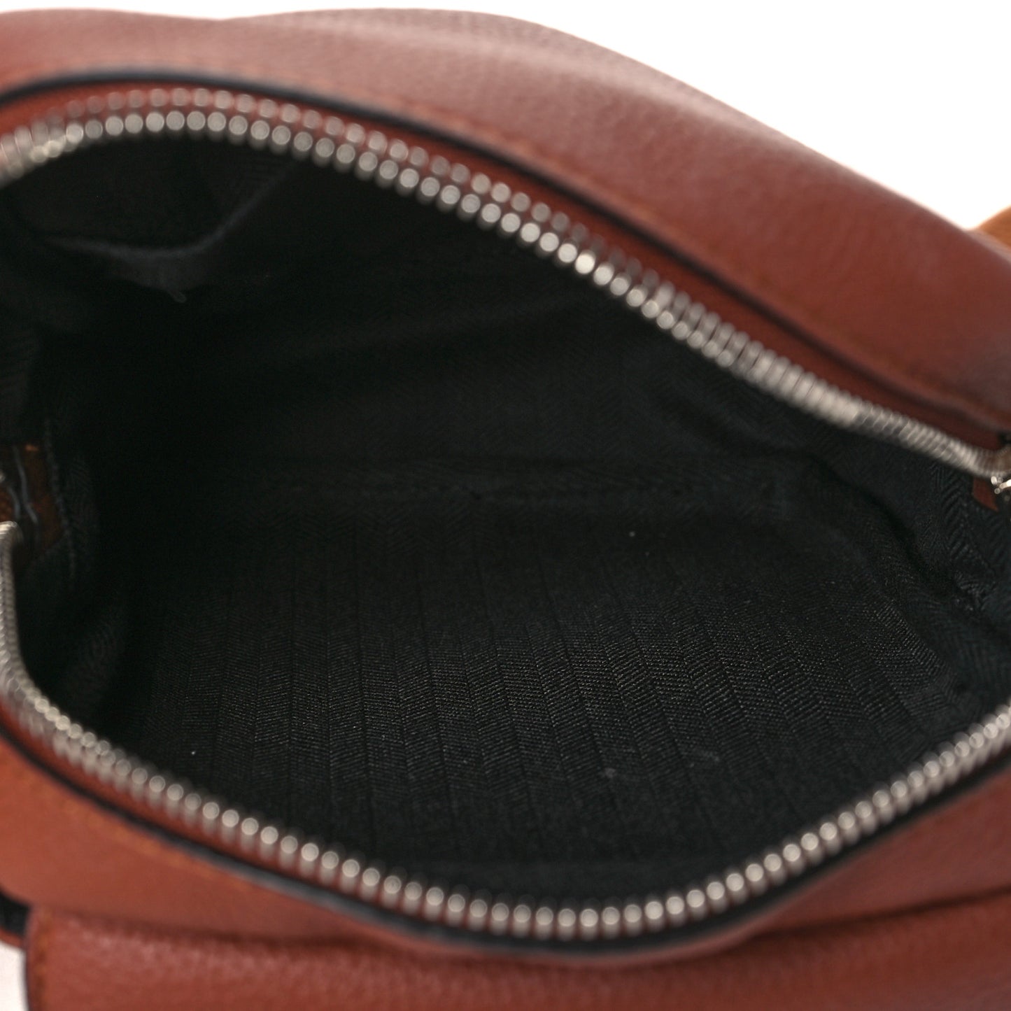Soft Grained Calfskin XS Military Crossbody Cognac