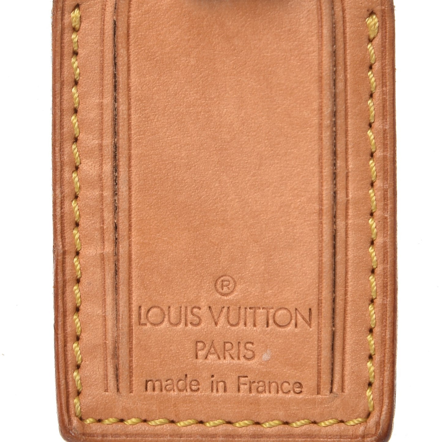 Vachetta Luggage Tag