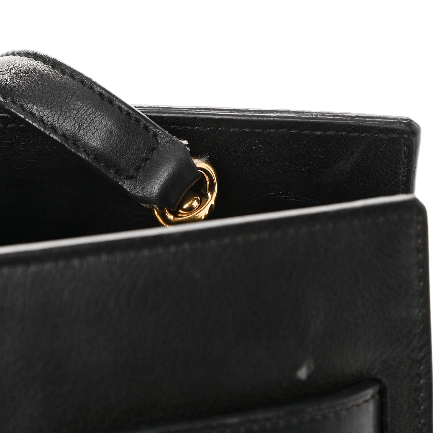 Calfskin Small Sac De Jour Black