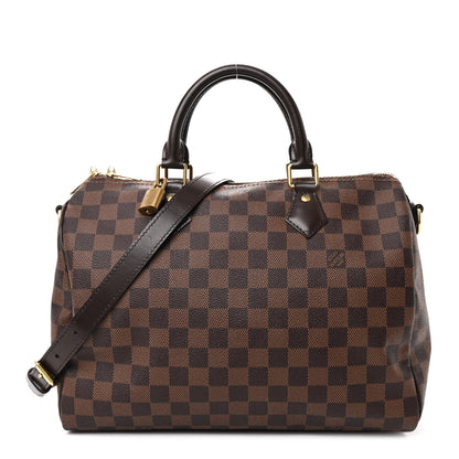 Louis Vuitton Damier Ebene Speedy Bandouliere 30 1 of 13