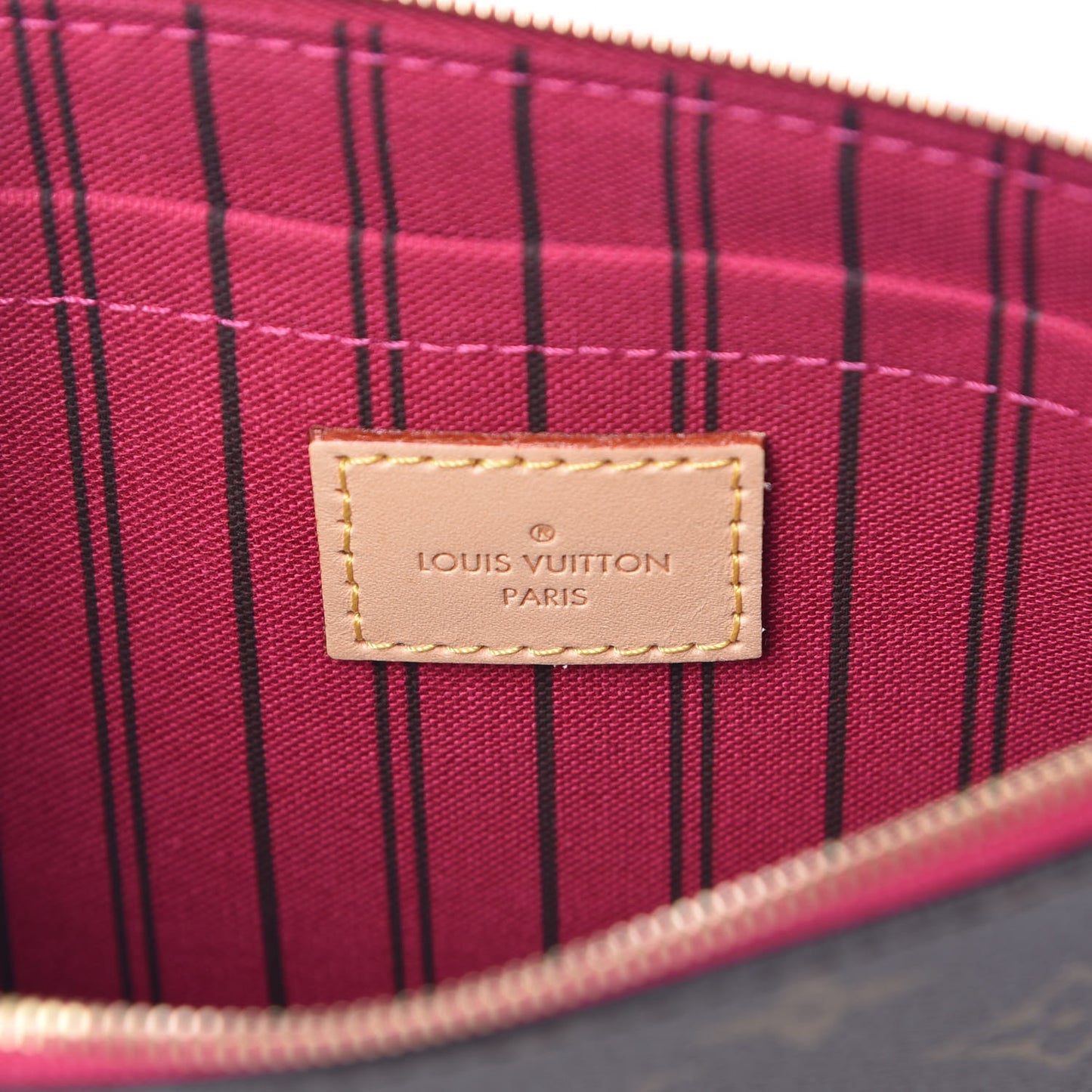 Monogram Neverfull MM GM Pochette Pivoine