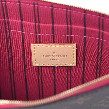 Louis Vuitton Monogram Neverfull MM GM Pochette Pivoine 6 of 8