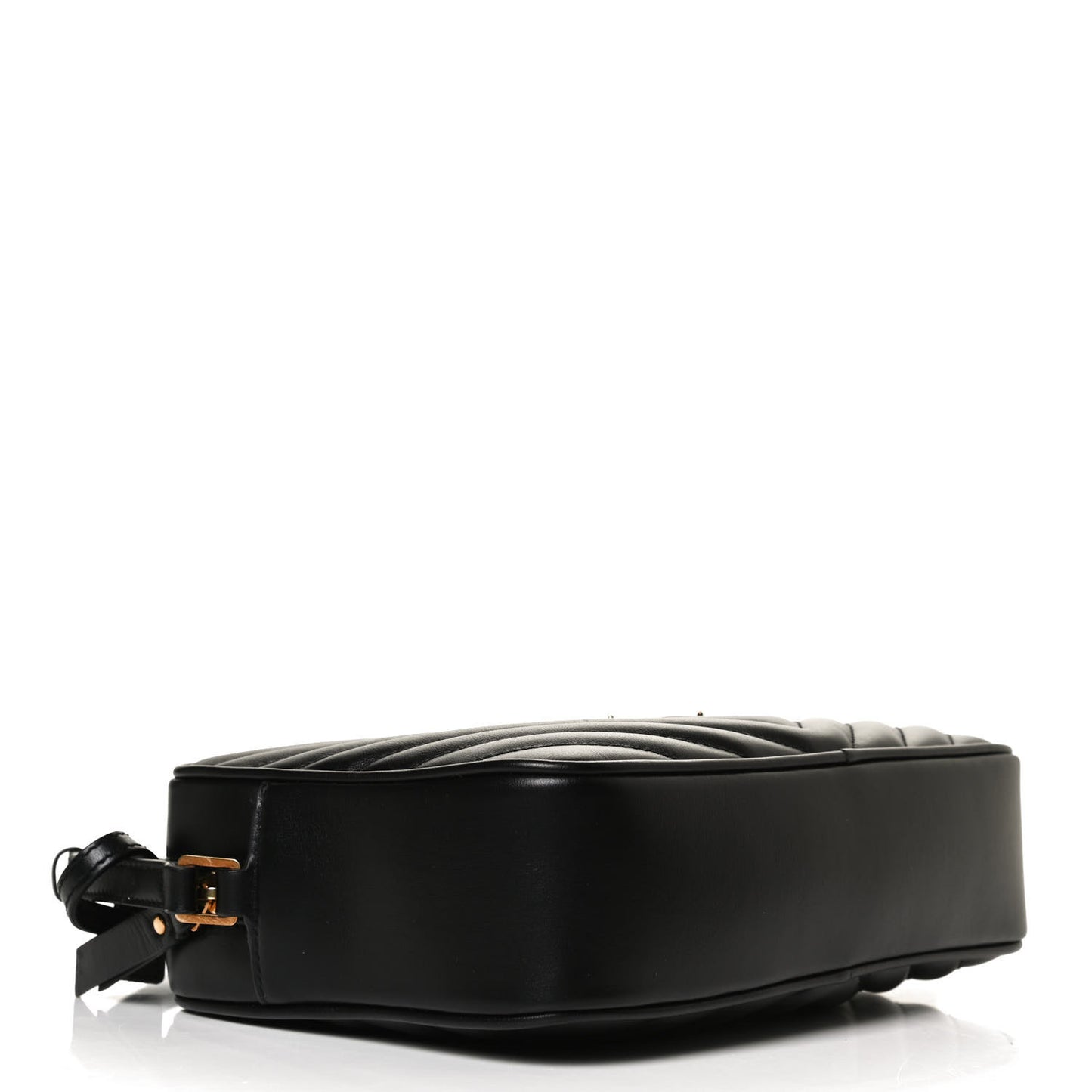 Calfskin Matelasse Monogram Lou Camera Bag Black