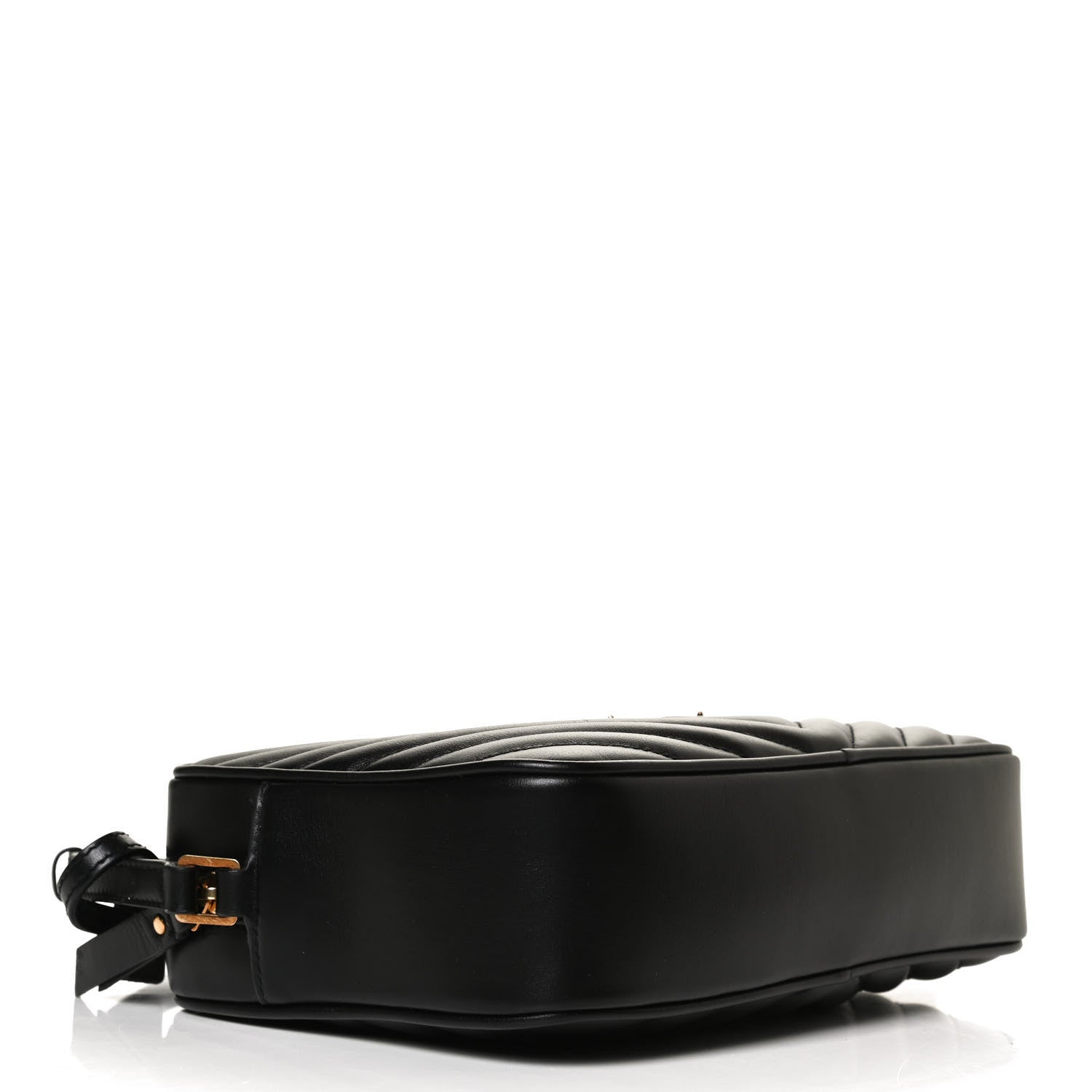 Saint Laurent Calfskin Matelasse Monogram Lou Camera Bag Black 4 of 12
