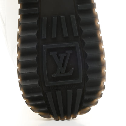 Louis Vuitton Calfskin Monogram Run Away Sneakers 39 White 8 of 9