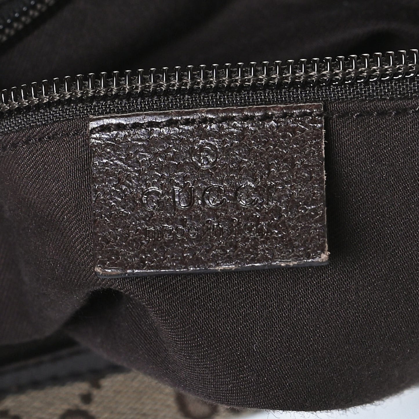Monogram Messenger Bag Dark Brown