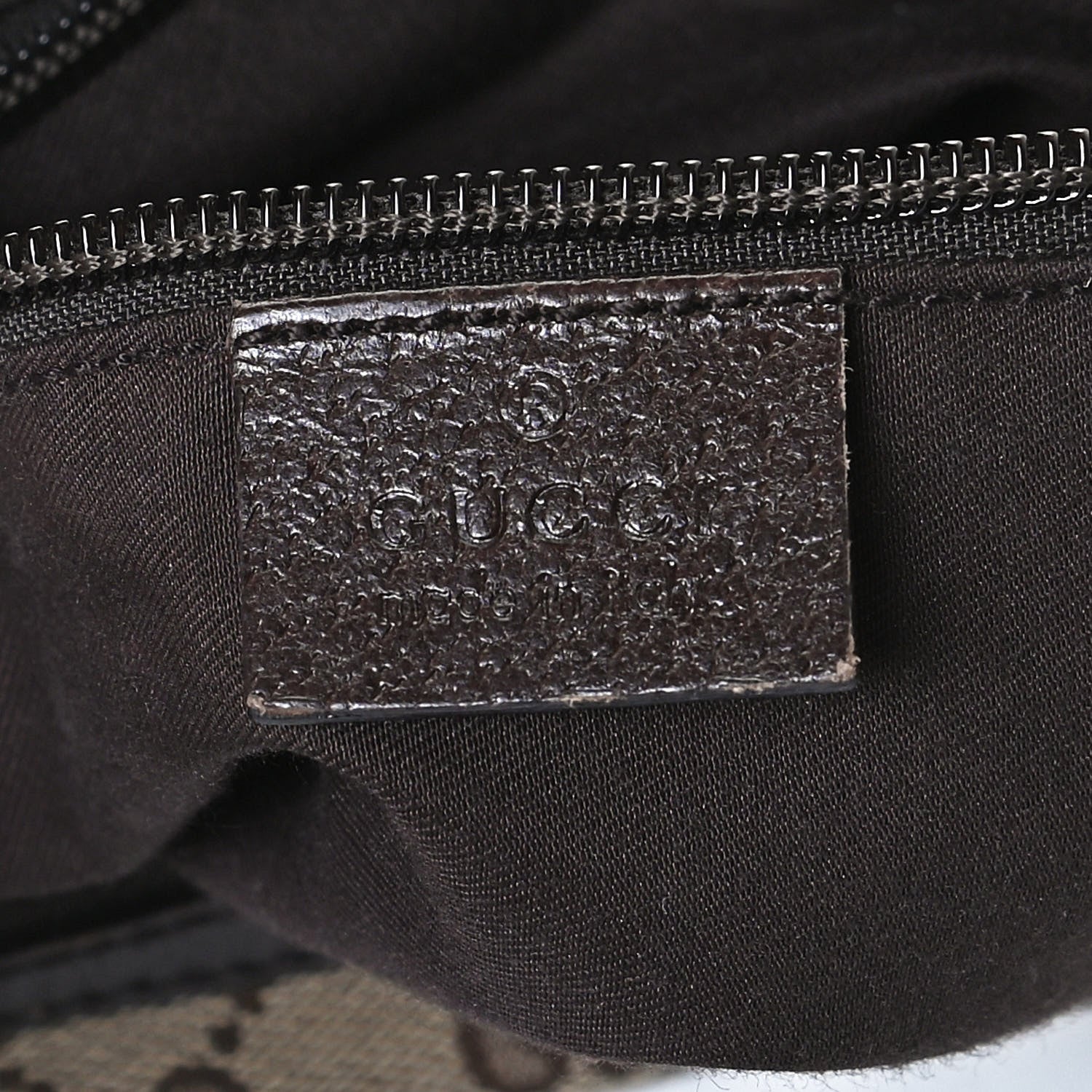 Gucci Monogram Messenger Bag Dark Brown 6 of 10