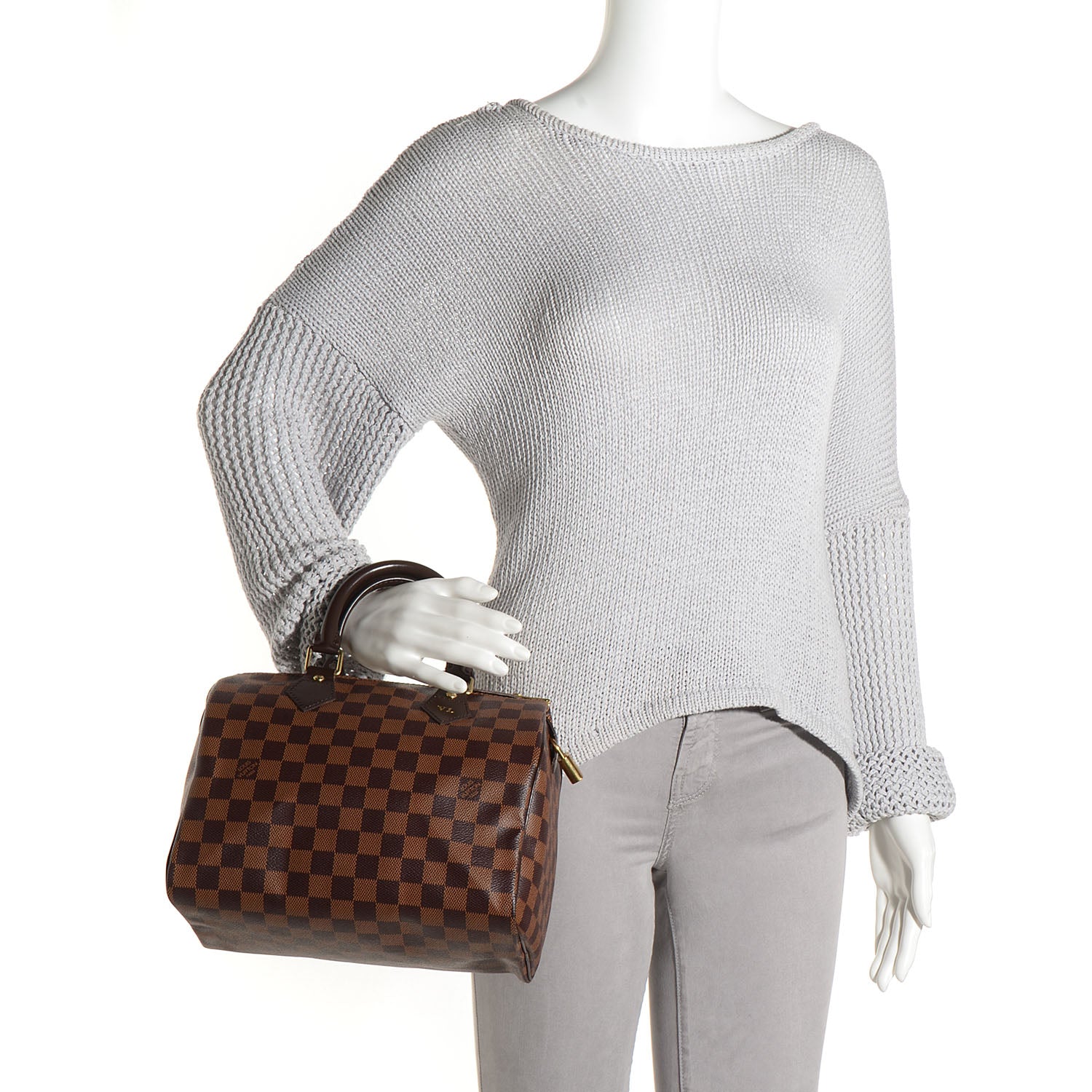 Louis Vuitton Damier Ebene Speedy 25 2 of 8