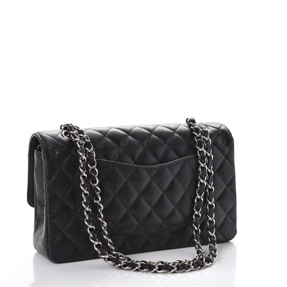 Chanel Caviar Quilted Medium Double Flap Black 4 of 8